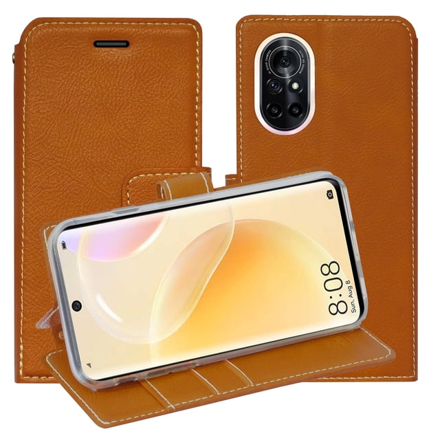 Funda Tipo Cartera Molan Cano Issue Diary Huawei Nova 8 Café Molan Cano Huawei Nova 8