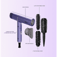thumbnail image 5 of AirFold - Ionic Foldable Dryer + Blowout Brush Set with 2 Detachable Heads, 5 of 5