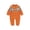 Orange, variant on Gunia Halloween Baby Boys Girls Outfit Adorable Infant Pumpkin Jacquard Romper Jumpsuit Cozy With Cute Design Soft Knit Fall Outfits 1-3 Months