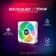 thumbnail image 5 of Kit 3 Ventiladores Gamer Balam Rush EOLOX BLAZE EX70KW 120mm ARGB Diseño Cuadrado Rainbow 1200RPM Blanco 3 Pin Controladora BR-937979, 5 of 6