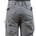 thumbnail image 3 of Men's Tactical Cargo Shorts Pants Quick Dry Work Shorts with Multi Pockets Multi Pockets Hiking Pants, 3 of 6