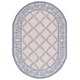 thumbnail image 2 of Safavieh Chelsea Alecia Geometric Area Rug, Ivory/Light Blue, 7'6" x 9'6" Oval, 2 of 11