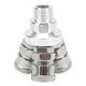 thumbnail image 2 of Acoplador rápido de forma giratoria, Acoplador rápido de 3 vías Acoplador rápido de forma Accesorios para compresores de aire Instalación sin esfuerzo, 2 of 8