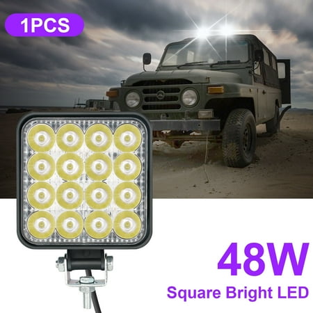 

Innens 1-20pcs 48W LED Work Light Truck OffRoad Tractor Flood Lights 12V 24V Square