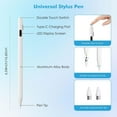 thumbnail image 5 of Touch Pen Active Digital Display Stylus for Cricket Icon 6/5/4/3 - Capacitive Rechargeable Palm Rejection, 5 of 6