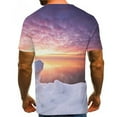 thumbnail image 3 of DPTALR T-shirt à Col Rond Imprimé à Manches Courtes pour Hommes, 3 of 3