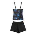 thumbnail image 7 of CONZONE Womens Period Tankini Sets 2 Peice Swimsuits for Women Menstrual Leakproof Swim Bottoms Hawaii Graphic Lightweight Summer Beach Bathing Suits, 7 of 7