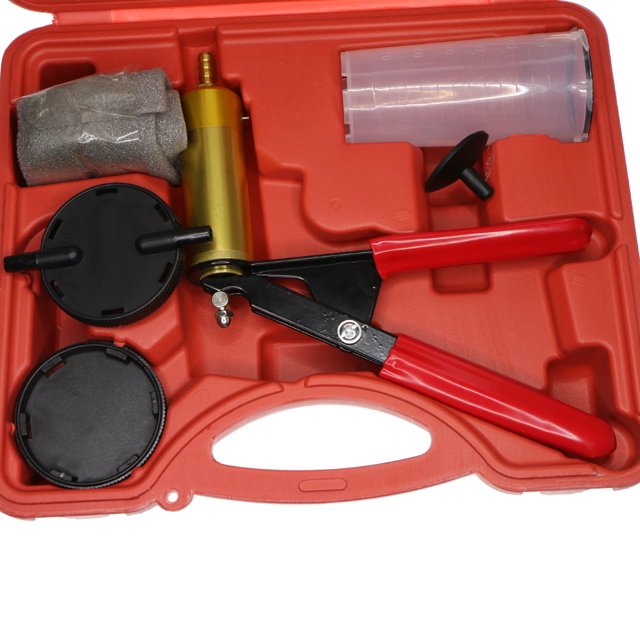 de Herramientas para Probador de Bomba de Vacío Y Purgador de Frenos Adaptador para Motocicletas de Automóvil Nuevo Cola Kit de probador de frenos