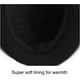 thumbnail image 5 of Cloche Angola Vestido Gorro De Punto Cálido Mujer Invierno Elegante Flores De Cáñamo Boina Gorros con Sombrero para El Sol-Negro, 5 of 5