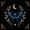 Black, variant on jejeloiu Mystical Moth 7-Piece Twin Bedding For Girls,Celestial Print Bedding Comforter Set,Black Blue Gold,Black Reversible