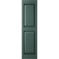 thumbnail image 2 of 14 3/4"W x 71"H EverColor Raised Panel Exterior Vinyl Shutters, w/Installation Shutter-Lok's & Matching Screws (Per Pair), Forest Green, 2 of 9