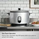 thumbnail image 4 of Panasonic Olla de arroz comercial, capacidad extra grande, 80 tazas (cocinada), 40 tazas (sin cocinar) con operación de un solo toque, 208 V - SR-GA721L - Plata, 4 of 5