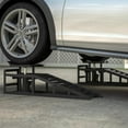 thumbnail image 6 of 2 Pack Hydraulic Car Ramps 5T 10000lbs Low Profile Car Lift Service Ramps Truck Trailer Garage, Height Hydraulic Vehicle Ramps for Car Repair, 6 of 7