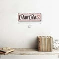 thumbnail image 2 of Candy Cane Lane 4"x12" Metal Sign, Wall Décor for Seasonal and Holidays, 2 of 4