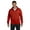 Deep Red, variant on Adult EcoSmartÂ® 50/50 Full-Zip Hooded Sweatshirt