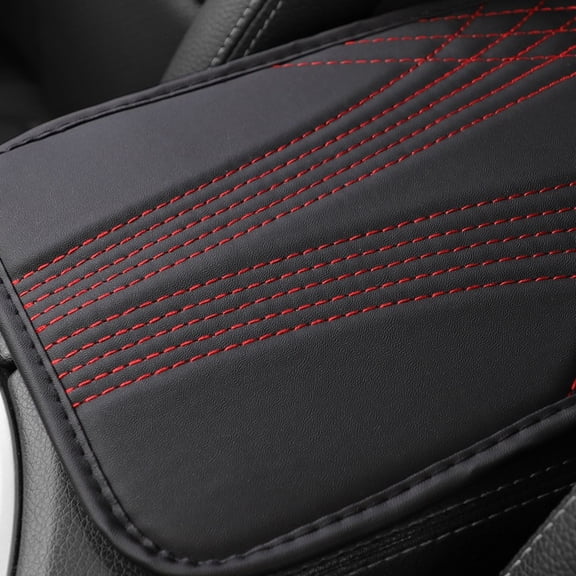 Baguer Car Armrest Cover Pad PU Leather Center Console Box Cushion Mat Car Accessories
