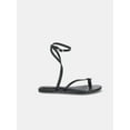 thumbnail image 2 of Scoop Women's Flat Strappy Sandals with Adjustable Strap, 2 of 3