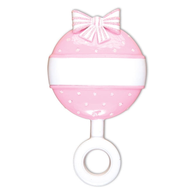 personalized baby rattle