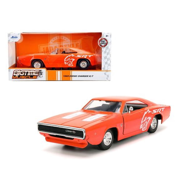 JADA TOYS 1968 Dodge Charger R/t 1/24 Scale Die Cast Car