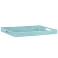thumbnail image 2 of TEAL RECTANGULAR TRAY  W/ HANDLES, 2 of 7