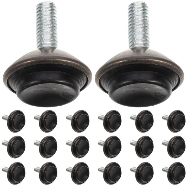 20 Pcs Pieds de Nivellement de Meubles Réglables Robustes Pieds de Chaise Réglables
