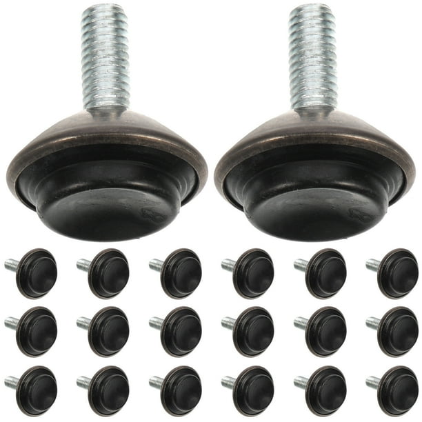 20 piezas de muebles pesados muebles ajustables de nivel de pie de nivel de silla ajustable patas