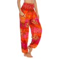 thumbnail image 1 of Pantalones informales de verano para Mujer, pantalón de chándal holgado, de cintura alta, estilo bohemio, 1 of 4