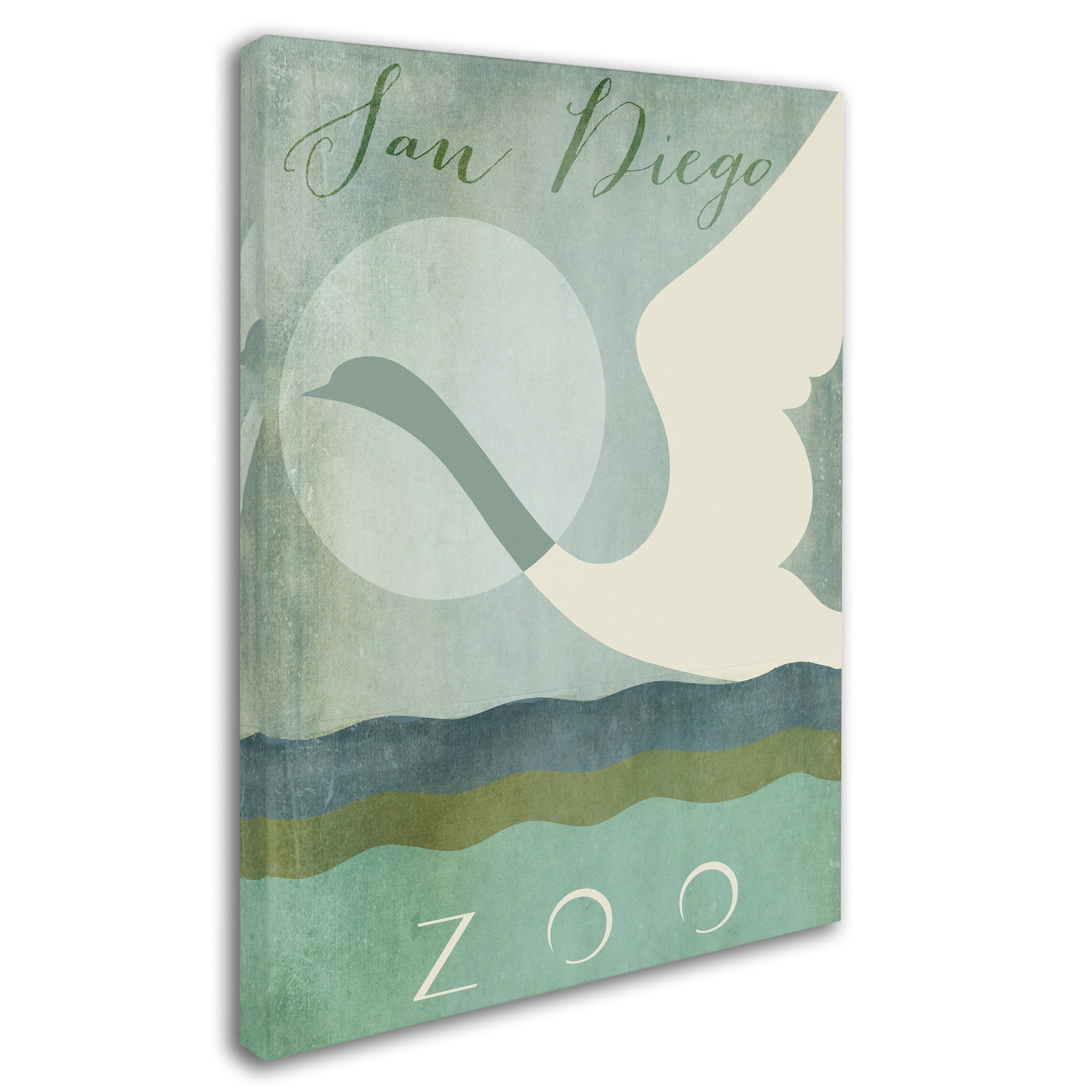 Trademark Fine Art "San Diego Zoo" Canvas Art by Color Bakery