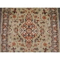 thumbnail image 2 of Wow Cream Floral Medallion Rectangle Area Rug Hand Knotted Wool Silk Indoor Carpet (5 x 3)', 2 of 9