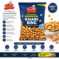 thumbnail image 2 of Jabsons Original Bharuchi Khari Sing Skinless 400g – Dry Roasted Peanuts with Rock Salt | Crunchy High Protein Snack, 2 of 4
