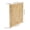 Log Color, variant on White, 35.4 * 23.6inch Single Swinging Door, Square Cafe Saloon Swing Door with 3 Hinges,1.37in Thick Solid Wood Partition Door for Hallway Kitchen Bar Pub Shop