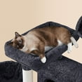 thumbnail image 4 of COCOKUN Multil-Level Cat Tree Cat House for Large Cats, 64.5in Cat Tower for Indoor Cats as Modern Activity Center with Scratching Posts & Platform & Perch & Hammock, 4 of 9