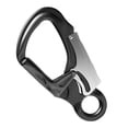 thumbnail image 1 of Eigraketly Mosquetón seguro, equipo de escalada profesional, accesorios de bloqueo resistentes, Clips Caribeener, herramienta para deportes al aire libre, Escalada Negro Eigraketly  OD019862-02, 1 of 6