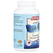 CATALO Omega-3 Fish Oil, 180 Softgels (1,000 mg per Serving)