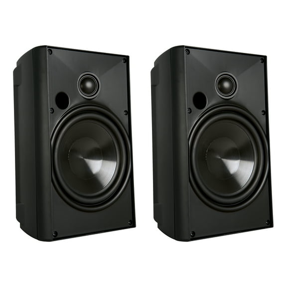 Proficient Audio AW525 125-Watt 5-1/4-In. Indoor/Outdoor Speaker Set (Black), AW525BLK