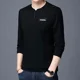 thumbnail image 4 of Camiseta para hombre, jerséis holgados para hombre, 100 % algodón, manga larga, sudaderas de diseñador coreanas de primavera, tops casuales de lujo, nuevos de una pieza, 4 of 4