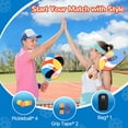 thumbnail image 4 of Juego de 2 palas de pickleball niupipo MX-74 con superficie de fibra de vidrio, 4 of 9