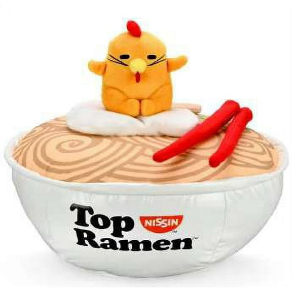 Sanrio Nissin Top Ramen Bowl Interactive Plush