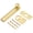 Gold, variant on Barn Slide Latches Door Bolt Lock Bathroom Home Security Metal Concealed Door Latches Doors Security Locks