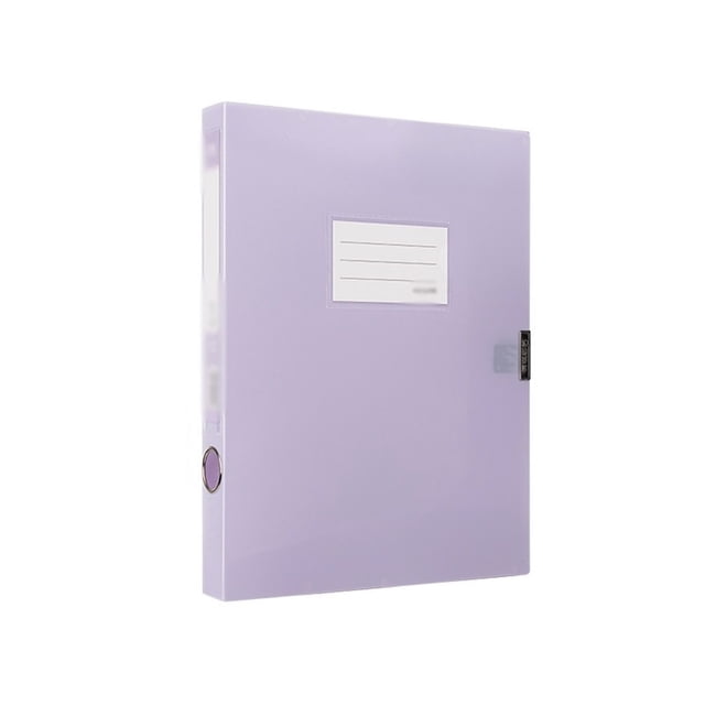 A4 File Archive Box 55mm Large Capacity Contract Folder Office Supplies Data Storage Box