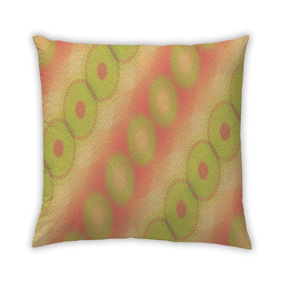 Ahgly Company Outdoor Square Contemporary Throw Pillow, 18 inch by 18 inch