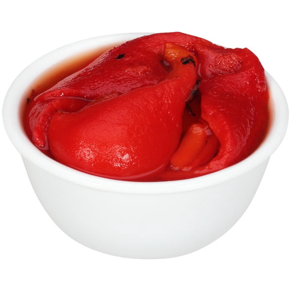 Supremo Italiano Fire Roasted Red Peppers | Kosher | 6.63 lb