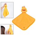 thumbnail image 1 of Toal de mano de Animal lindo de dibujos animados de cocina que cuelga toal año práctico colgante para bebés y adultos Amarillo Macarena toallas de baño, 1 of 8