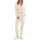 thumbnail image 1 of Conjunto de Chándal PRETTYGARDEN para Mujer 2 Piezas Beige Talla M, 1 of 7