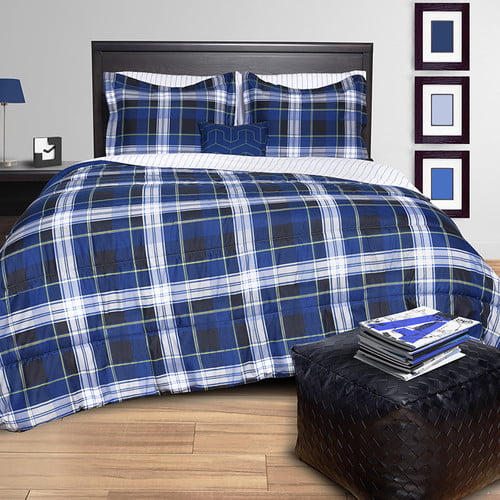 Mysa Plaid Comforter Set - Walmart.com
