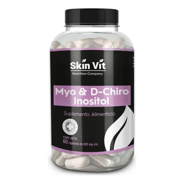 Suplemento alimenticio MYO & D-CHIRO Inositol Skin Vit 60 CAPSULAS Skin Vit Nutrition Company