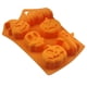 thumbnail image 4 of Injueey Molde de silicona de calabaza de Halloween DIY 6 cavidad pastel decoración Chocolate galleta molde herramienta para hornear Herramientas y accesorios para hornear calabaza rectangular Injueey HA000588-01B, 4 of 6