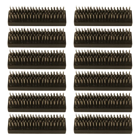 MotoGroup Stainless Steel Wire Brush for Getting Your Grill Ready to BBQ and Cookout Multipack12