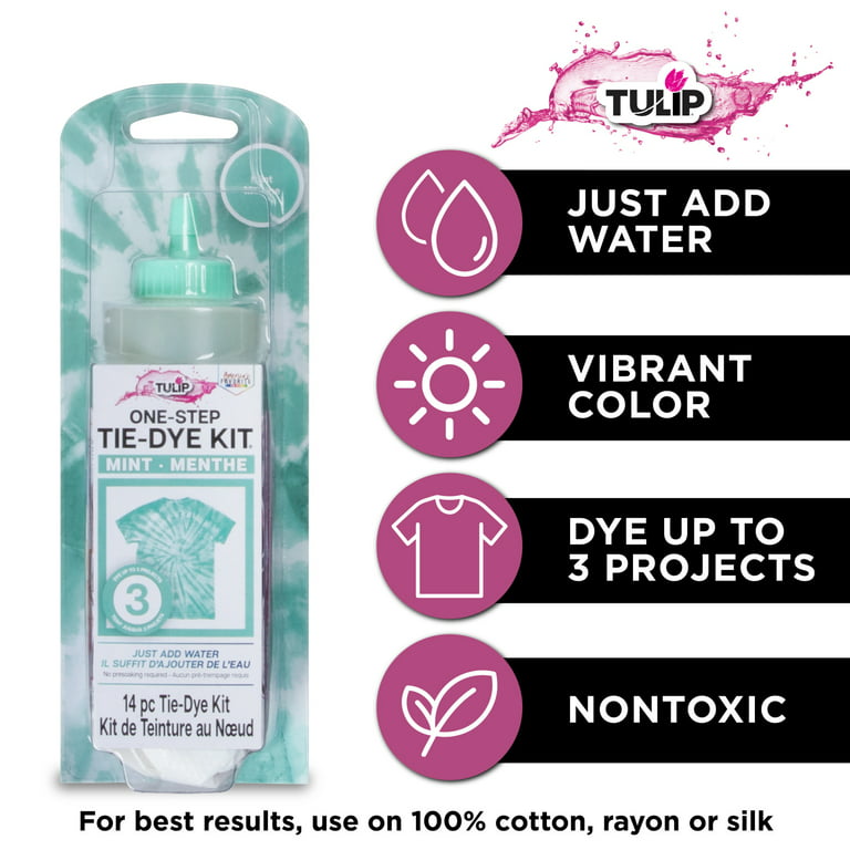 Tulip One-Step Tie-Dye Party, 18 Pre-Filled Bottles, Creative