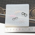 thumbnail image 6 of XISAOK DIY Pottery Clay Doll Face Eyeglass Frame Silicone Mold Durable Resin Moulds, 6 of 7